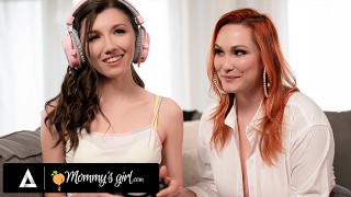 Busty Redhead MILF Meets a Naughty Sexy Chick