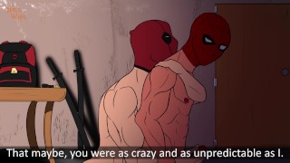 Deadpool X Spider-Man: Brutal Gay Pounding, Masked Heroes Holes Wrecked, Cum Webbed Everywhere