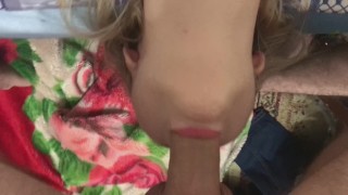 My Friend Teaches Me Deep Throat Techniques