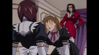 New Maid Yuri Mansion Job Interview: Double Climax Lesbian Drama with Mistress Seduction