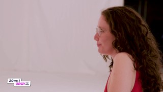 20 Horny Sluts Fuck One Lucky Guy in Orgy My Way 2 Part1 — Ersties