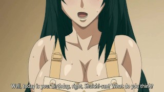 Big Boobed Slut in Apron Makes Ahegao Face While Getting Fucked