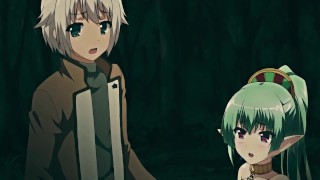 Horny Green Haired Bitch Gives Titty Fuck Paizuri With Her Big Tits